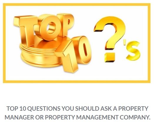 Top 10 Questions to Ask A Property Management Company